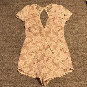 LF lace romper
